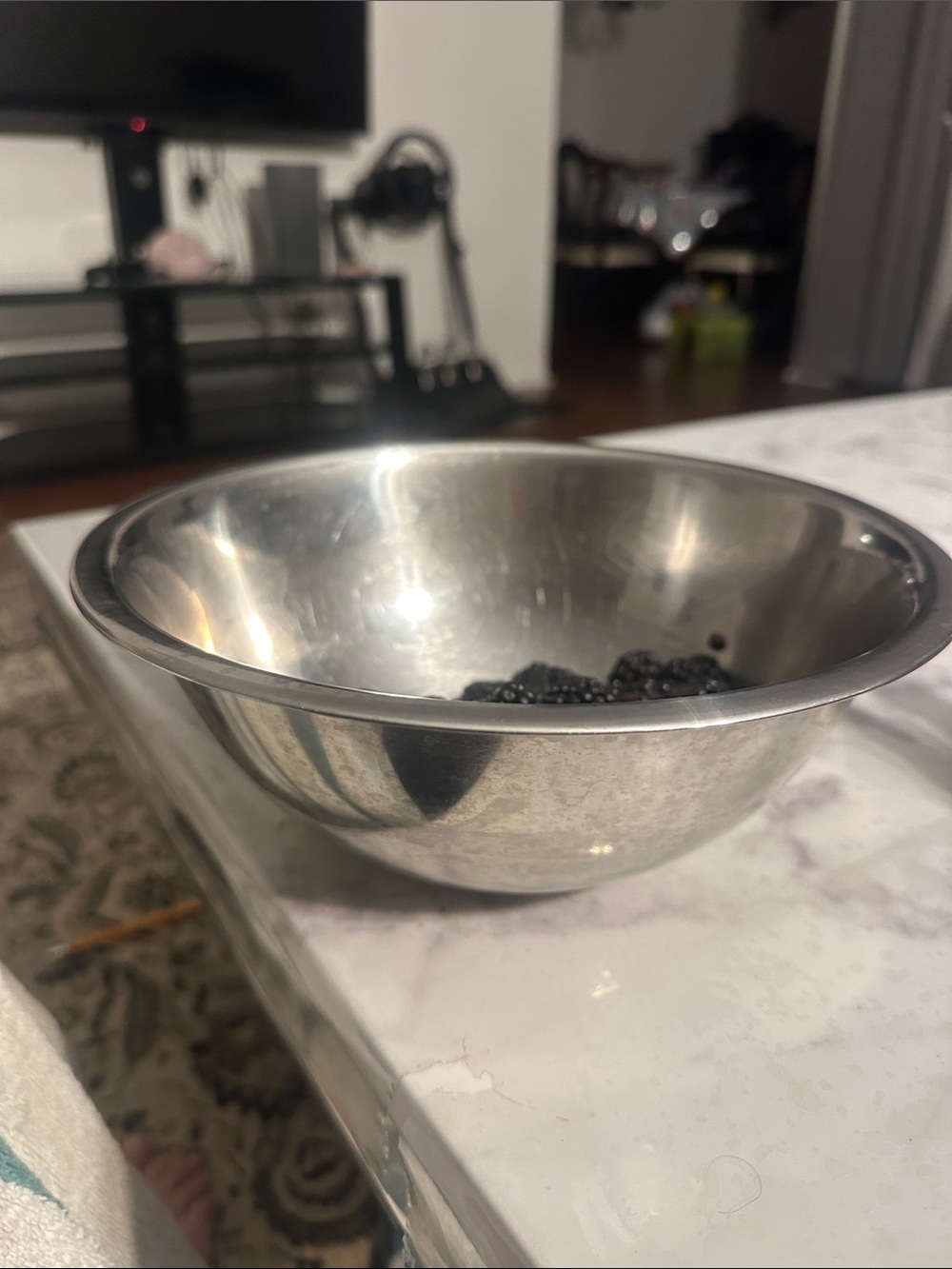 Premium Stainless Steel Mixing Bowl - Brushed Silver